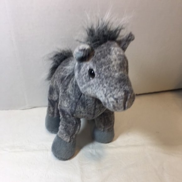 Ganz Webkinz Signature Plush Toy 10" Grey Arabian Horse Stuffed Animal - Picture 6 of 8